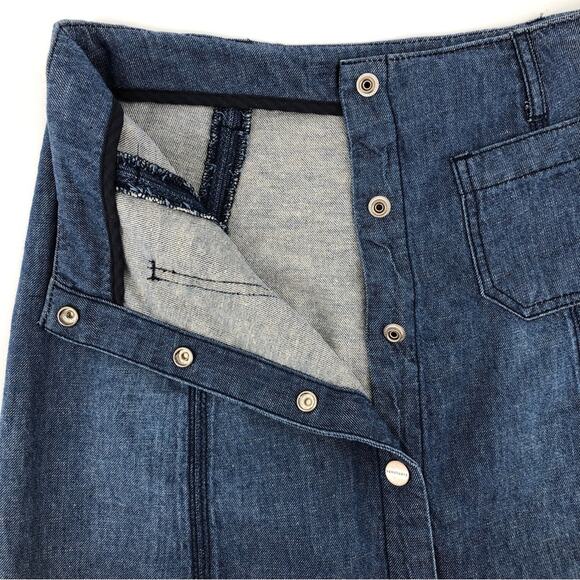 denim chambray mini skirt Sanctuary - Picture 2 of 5